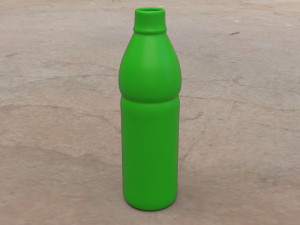 pre-hollowed bottle 6 plain 3D Принт Модель