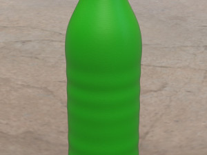 pre-hollowed bottle 7 plain 3D Принт Модель