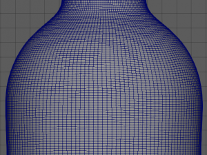 pre-hollowed bottle 8 plain 3D Принт Модель