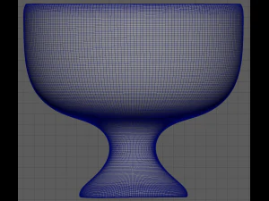 pre-hollowed bowl 1 plain 3D Print Model