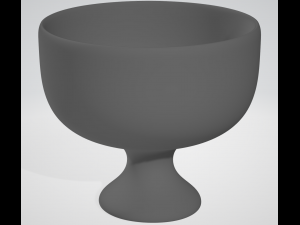 pre-hollowed bowl 1 plain 3D Принт Модель