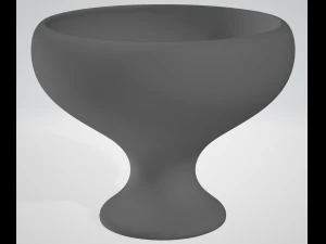 pre-hollowed bowl 2 plain 3D Print Model