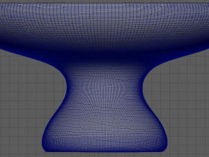 pre-hollowed bowl 3 plain 3D Print Model