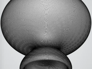 pre-hollowed bowl 4 plain 3D Print Model