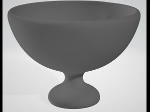pre-hollowed bowl 4 plain 3D Print Model