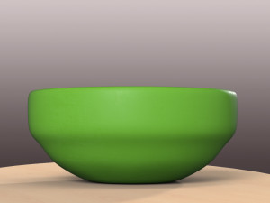 pre-hollowed bowl 5 plain 3D Print Model