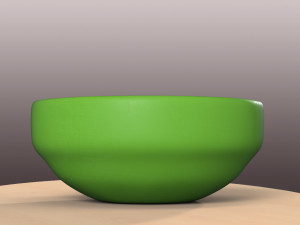 pre-hollowed bowl 5 plain 3D Принт Модель