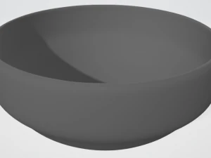 pre-hollowed bowl 5 plain 3D Print Model