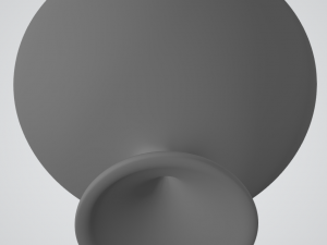 pre-hollowed bowl 7 plain 3D-printmodel
