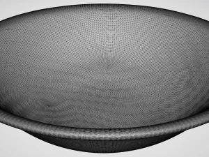 pre-hollowed bowl 8 plain 3D Print Model