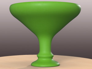 pre-hollowed bowl 9 plain 3D Принт Модель