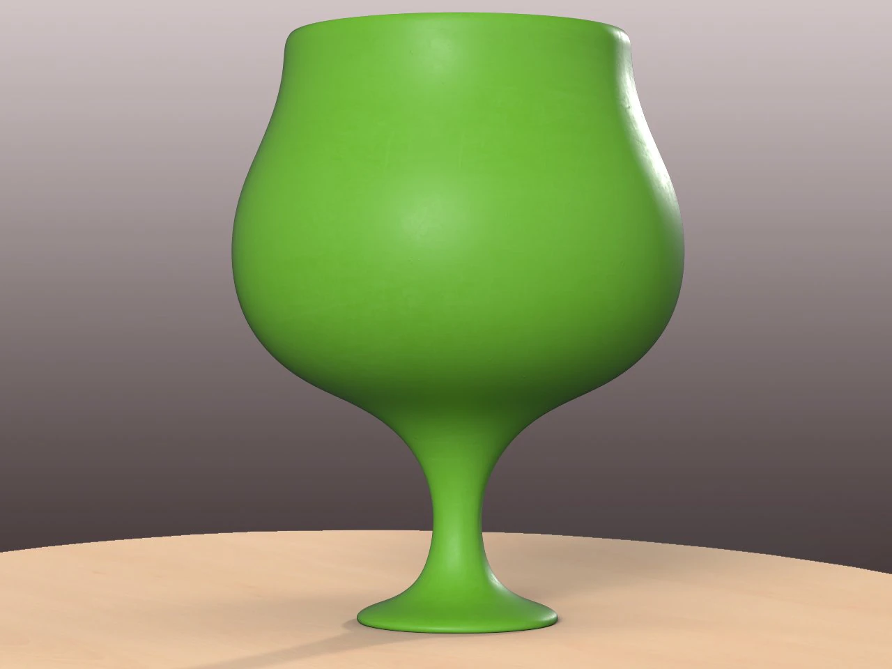 pre-hollowed brandy 1 plain 3D Print Model .c4d .max .obj .3ds .fbx .stl .blend 