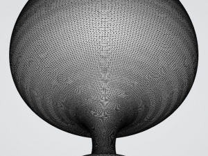 pre-hollowed brandy 1 plain 3D Принт Модель