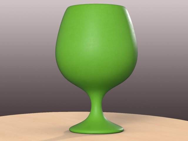 pre-hollowed brandy 2 plain 3D-Druckmodell .c4d .max .obj .3ds .fbx .stl .blend 