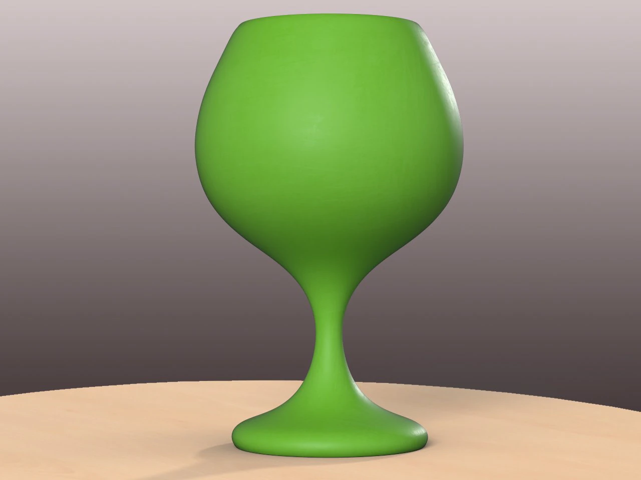 pre-hollowed brandy 3 plain 3D Print Model .c4d .max .obj .3ds .fbx .stl .blend 