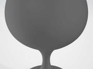 pre-hollowed brandy 3 plain 3D Print Model