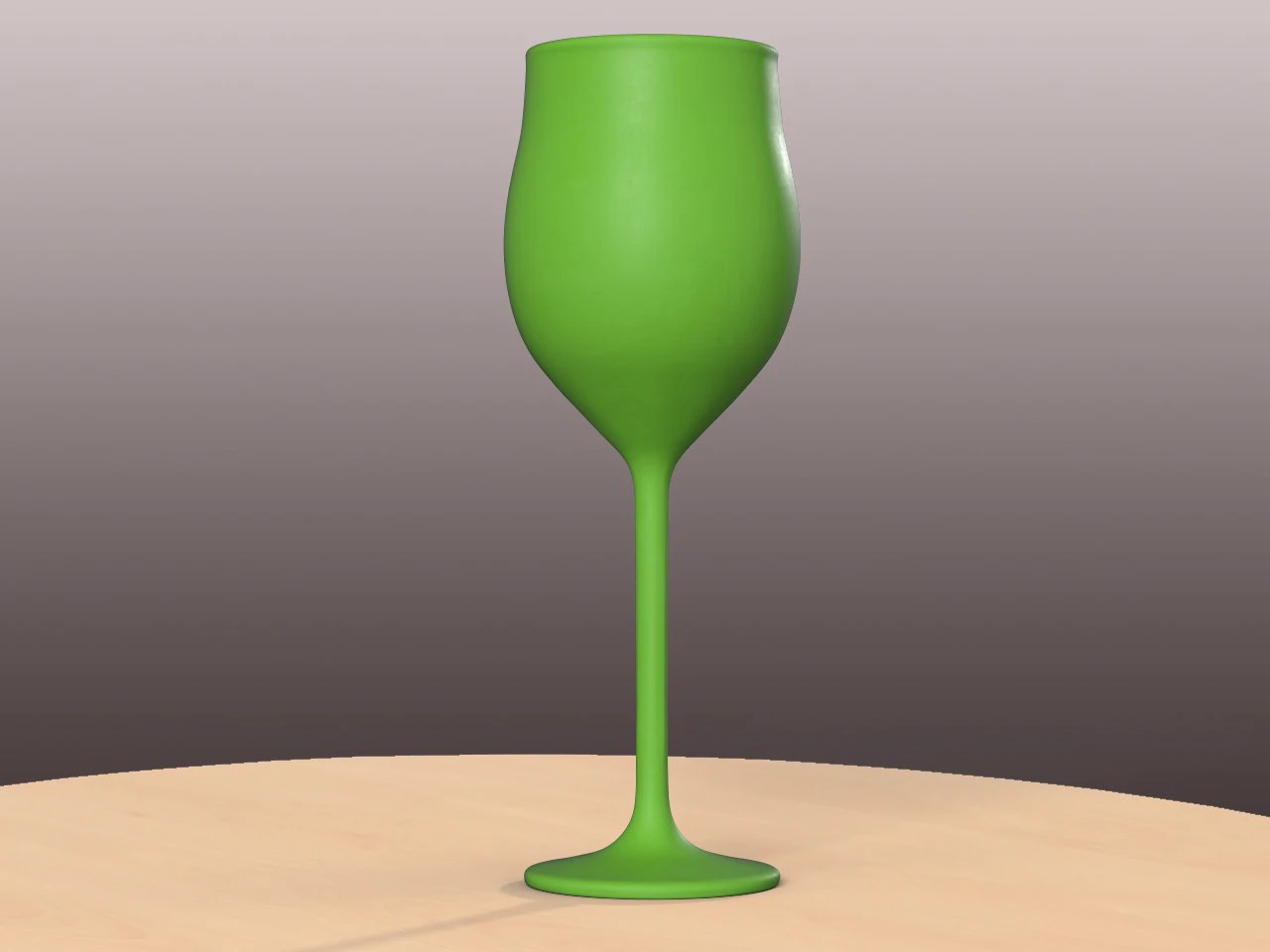 pre-hollowed burgundy 1 plain 3D Print Model .c4d .max .obj .3ds .fbx .stl .blend 