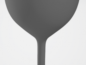 pre-hollowed burgundy 1 plain 3D Принт Модель