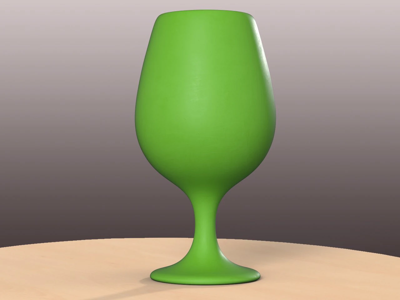 pre-hollowed burgundy 2 plain 3D Print Model .c4d .max .obj .3ds .fbx .stl .blend 