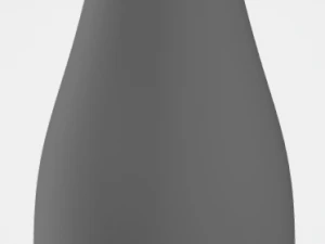 pre-hollowed cabernet bottle plain 3D Print Model