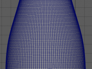 pre-hollowed cabernet bottle plain 3D 打印模型