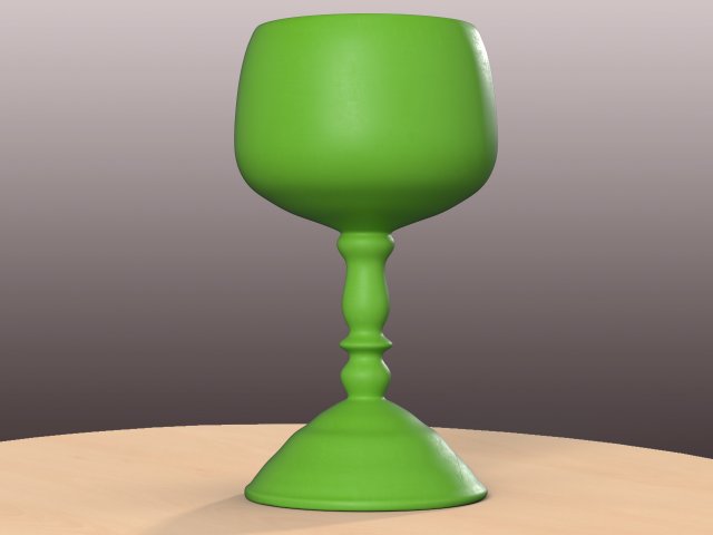 pre-hollowed chalice 1 plain 3D Принт Модель .c4d .max .obj .3ds .fbx .stl .blend 