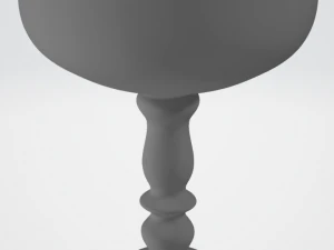 pre-hollowed chalice 1 plain 3D Print Model