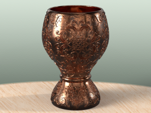 pre-hollowed cup 2 ornamental 3D Принт Модель