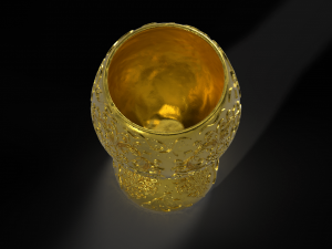 pre-hollowed cup 2 ornamental 3D Принт Модель