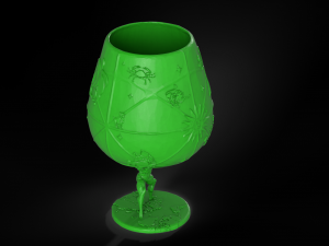 pre-hollowed snifter glass 1 atlas 3d print model Modèles 3D en vedette