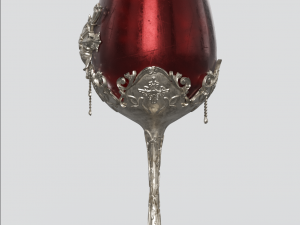 resident evil village lady dimitrescu wine glass 3D Принт Модель