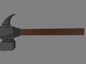 stylized hammer Modello 3D