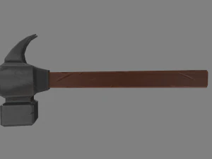 stylized hammer 3D Model