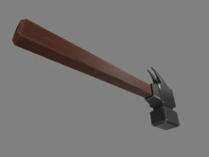 stylized hammer 3D Model