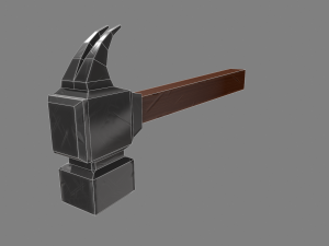 stylized hammer Modello 3D