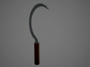 stylized sickle 3D Model