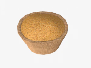 paddy in sackcloth 3D Model