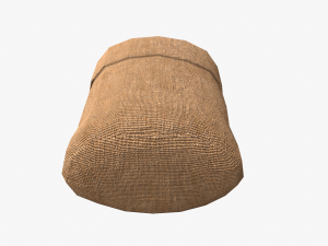 paddy in sackcloth 3D 모델