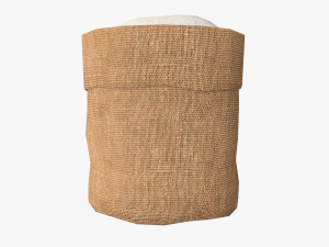 rice in sackcloth Modelo 3D