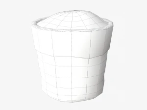 rice in sackcloth 3D Model