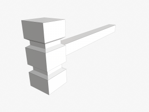 hammer pack Modello 3D