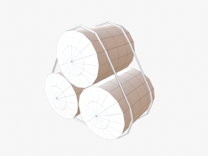 straw pack Model 3D