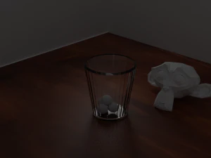 vaso con bolas Texturas CG