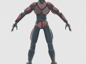cyborg 3D Modell