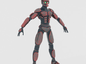 cyborg 3D Modell