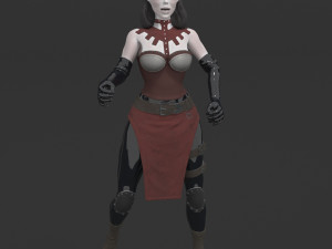 vampirgirl 3D 模型