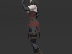 vampirgirl 3D 模型