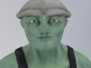 alien2 3D 模型