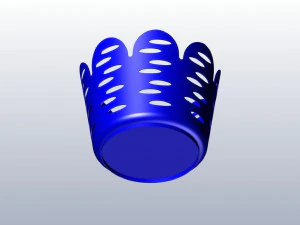 3d bread basket 3D Print Model