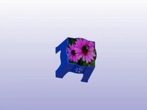 3d plastic stool 3D Print Model
